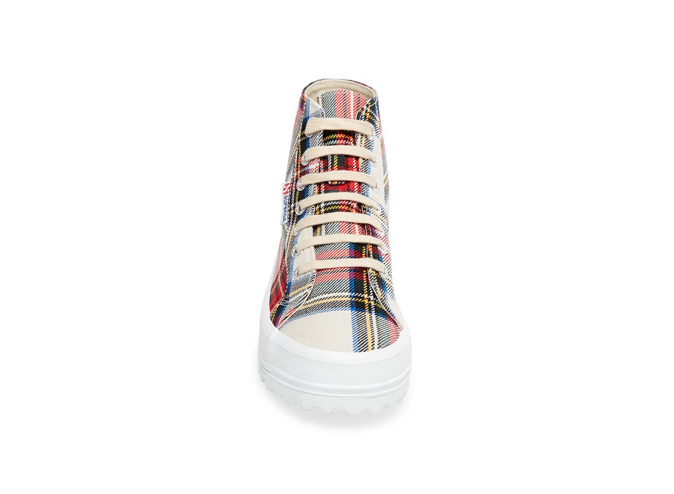 Superga Boots Womens - 2341 Cotw Plaid - Multicolor - IUZRX2796